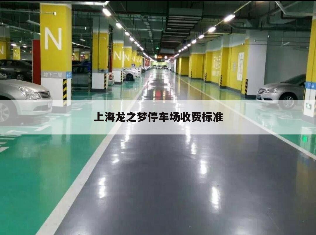 上海龙之梦停车场收费标准