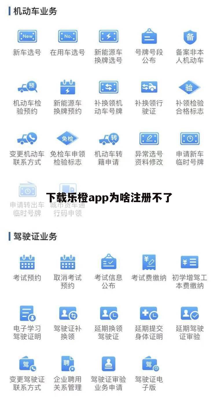 下载乐橙app为啥注册不了