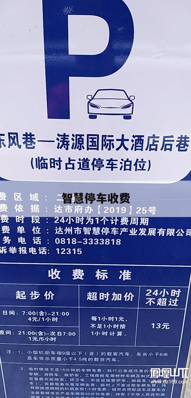 智慧停车收费