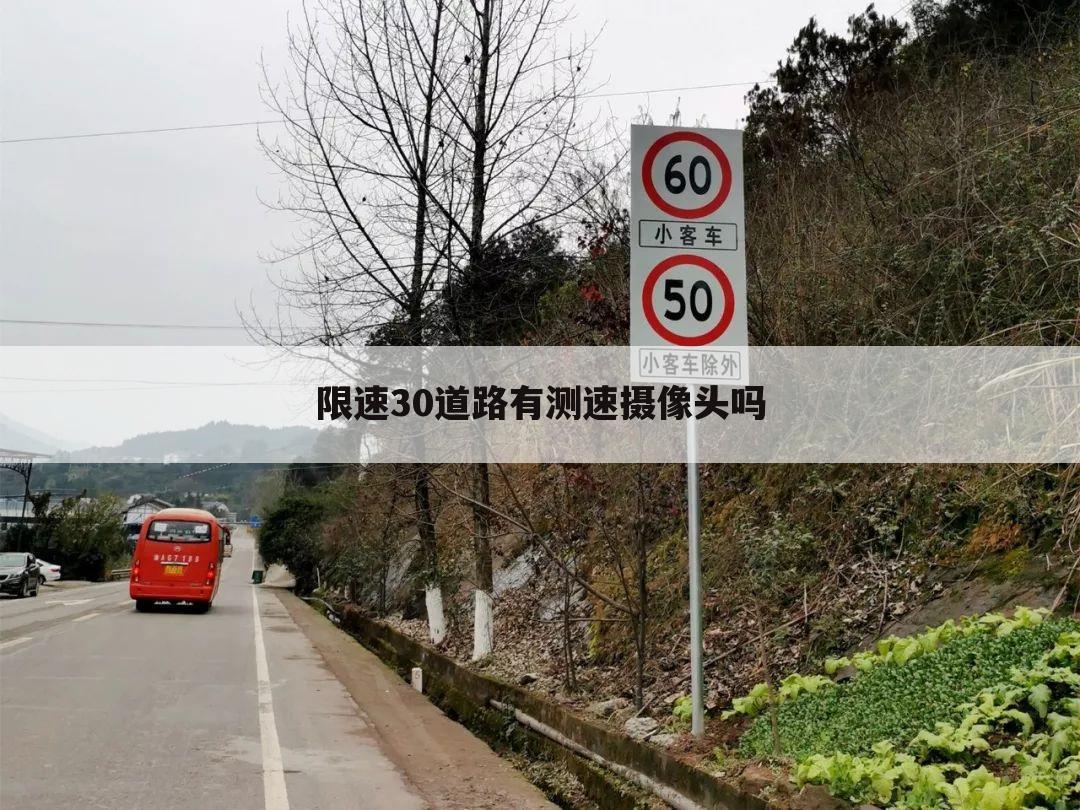 限速30道路有测速摄像头吗