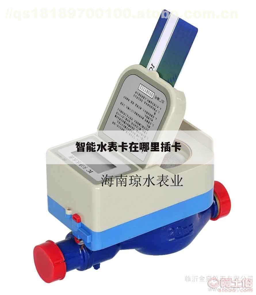 智能水表卡在哪里插卡