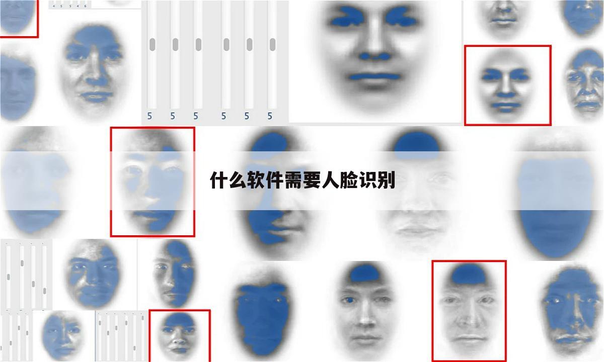什么软件需要人脸识别