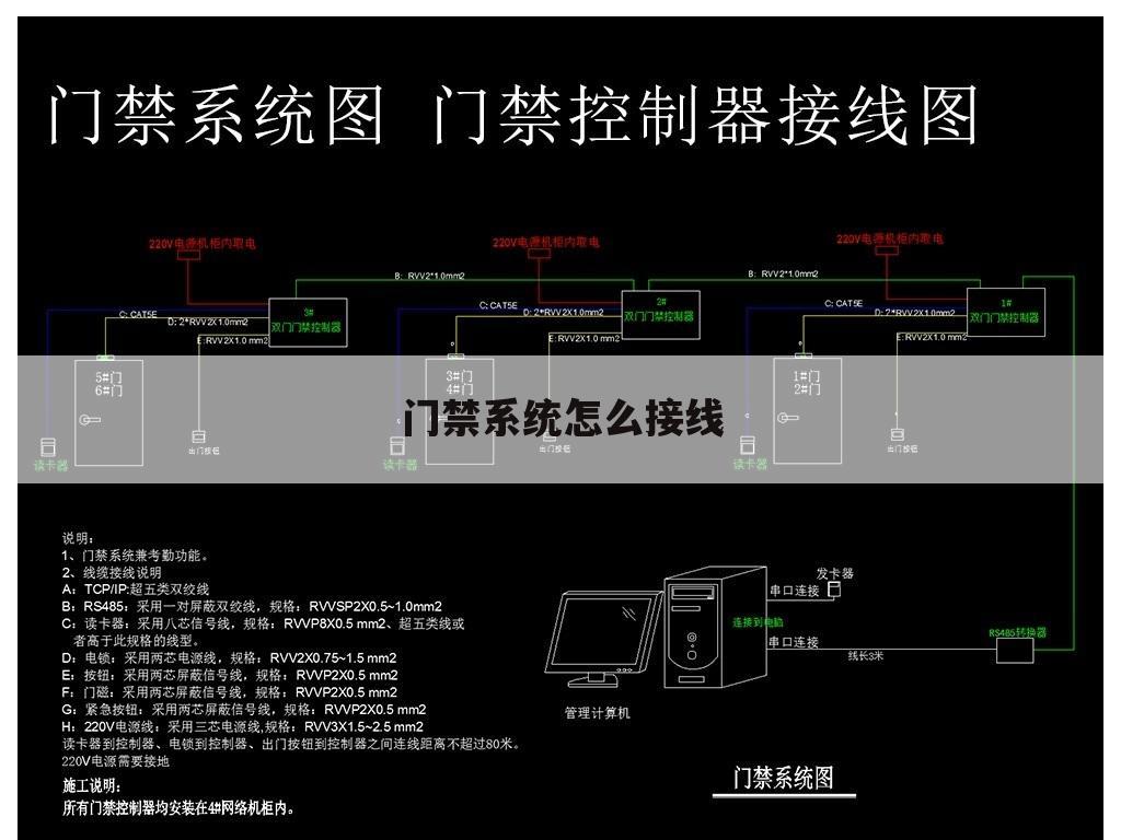 门禁系统怎么接线