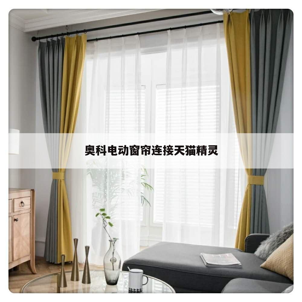 奥科电动窗帘连接天猫精灵