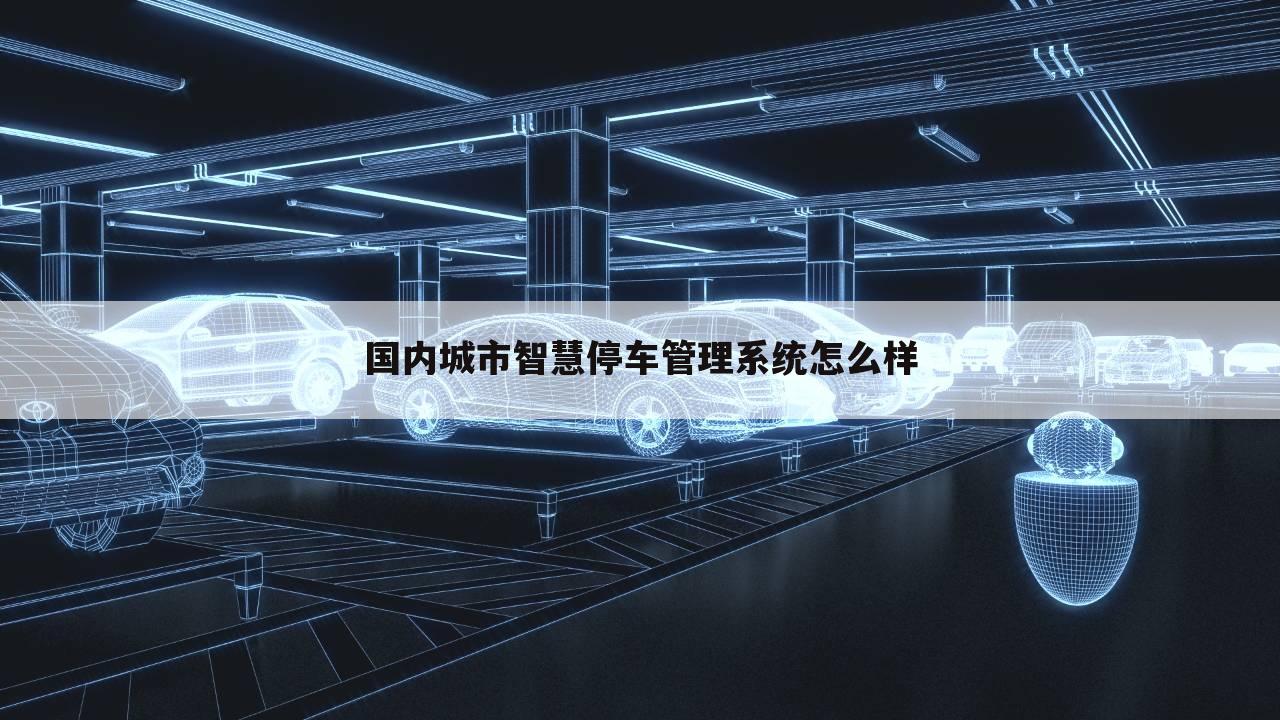 国内城市智慧停车管理系统怎么样