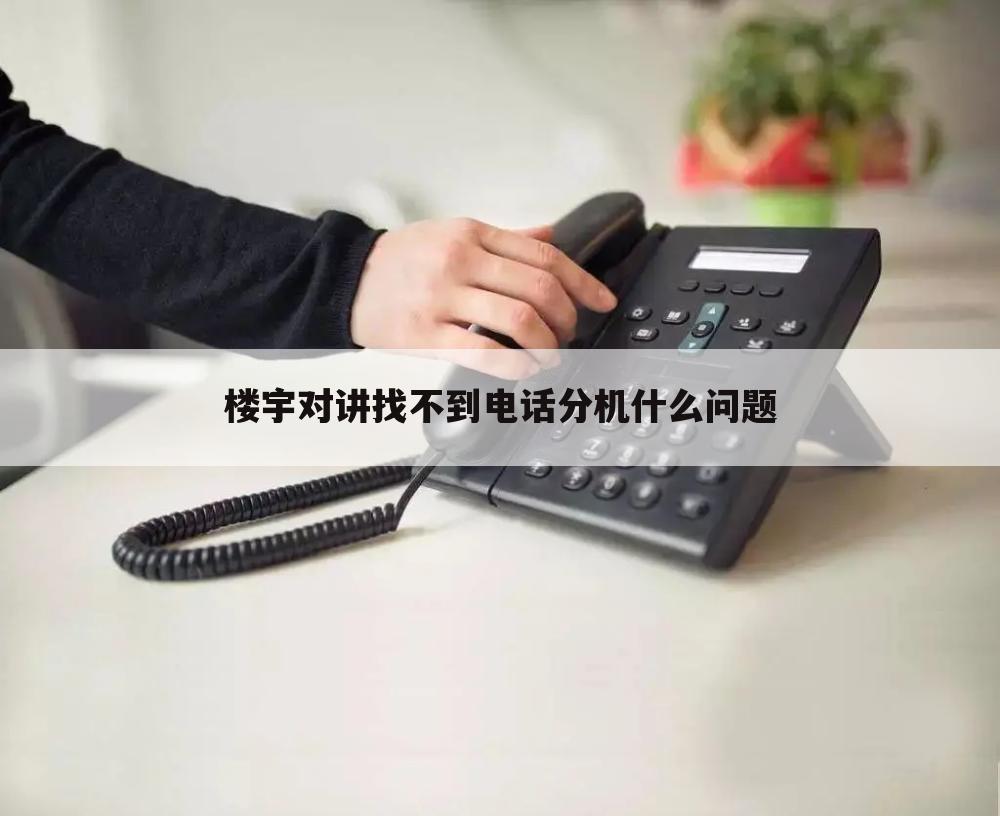 楼宇对讲找不到电话分机什么问题