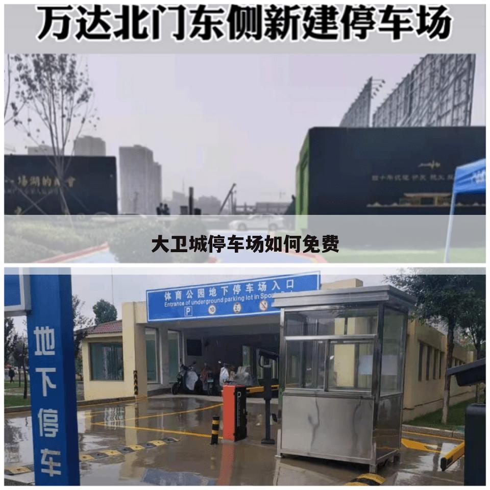 大卫城停车场如何免费