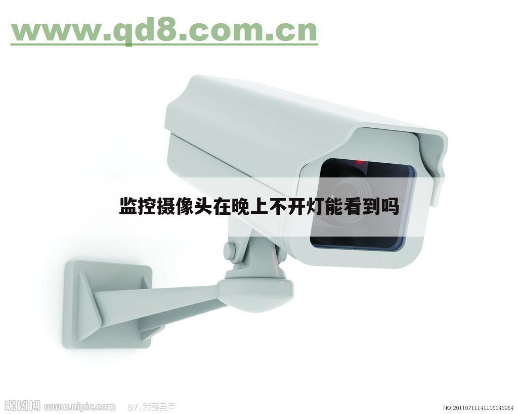 监控摄像头在晚上不开灯能看到吗
