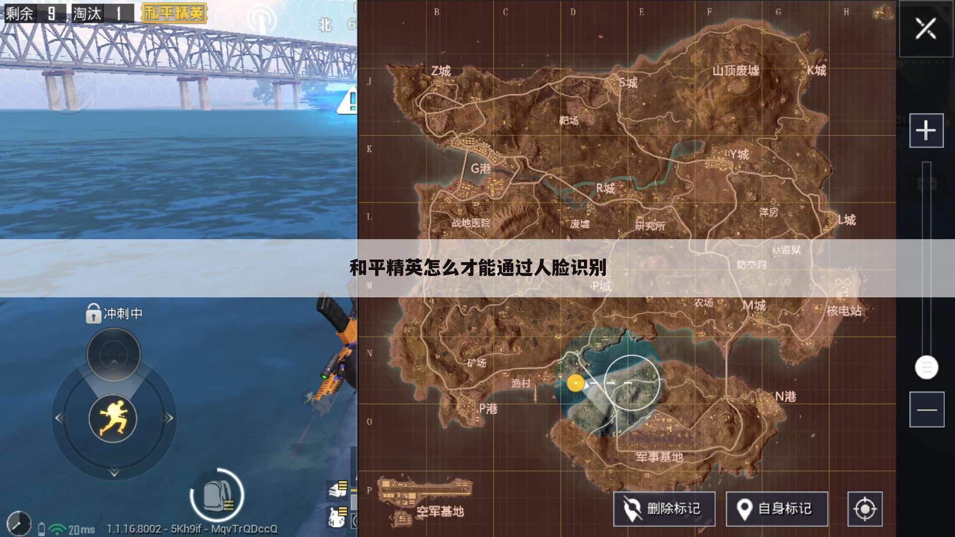 和平精英怎么才能通过人脸识别