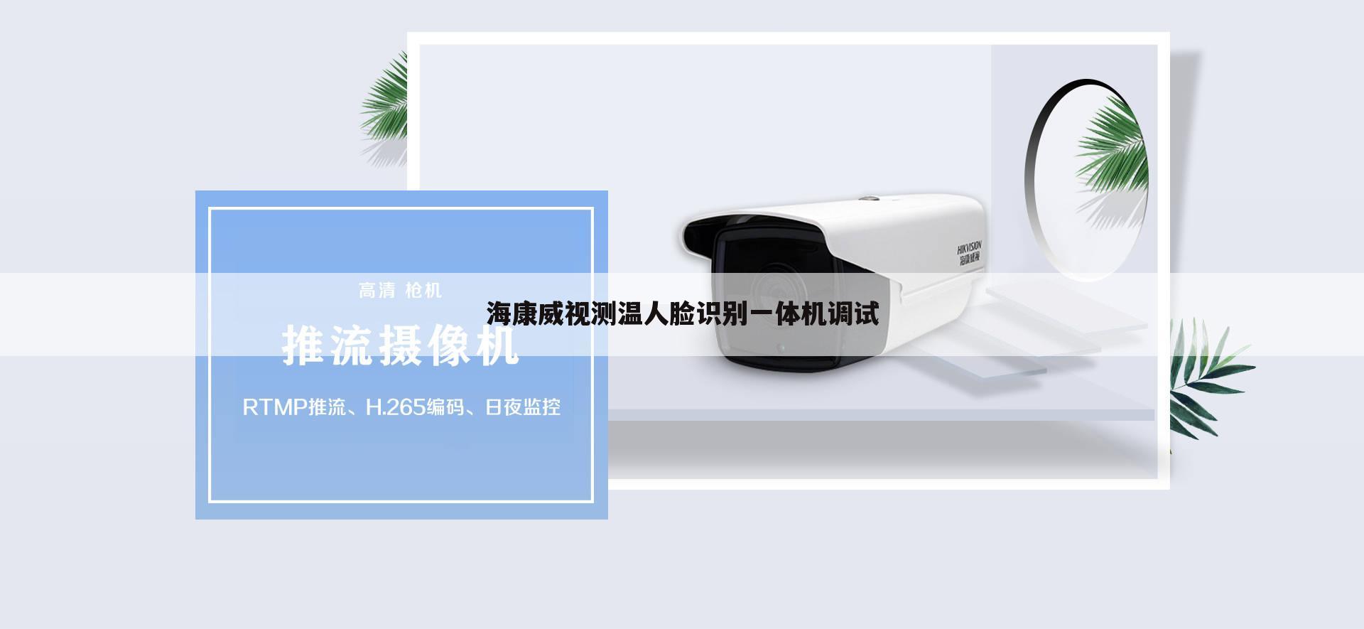 海康威视测温人脸识别一体机调试