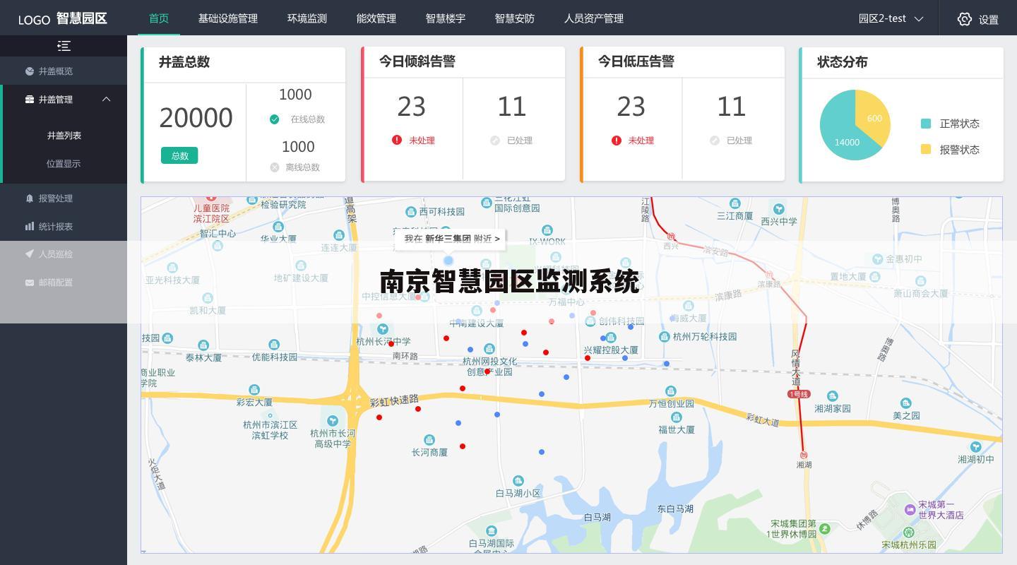 南京智慧园区监测系统