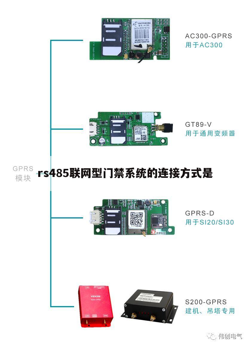 rs485联网型门禁系统的连接方式是