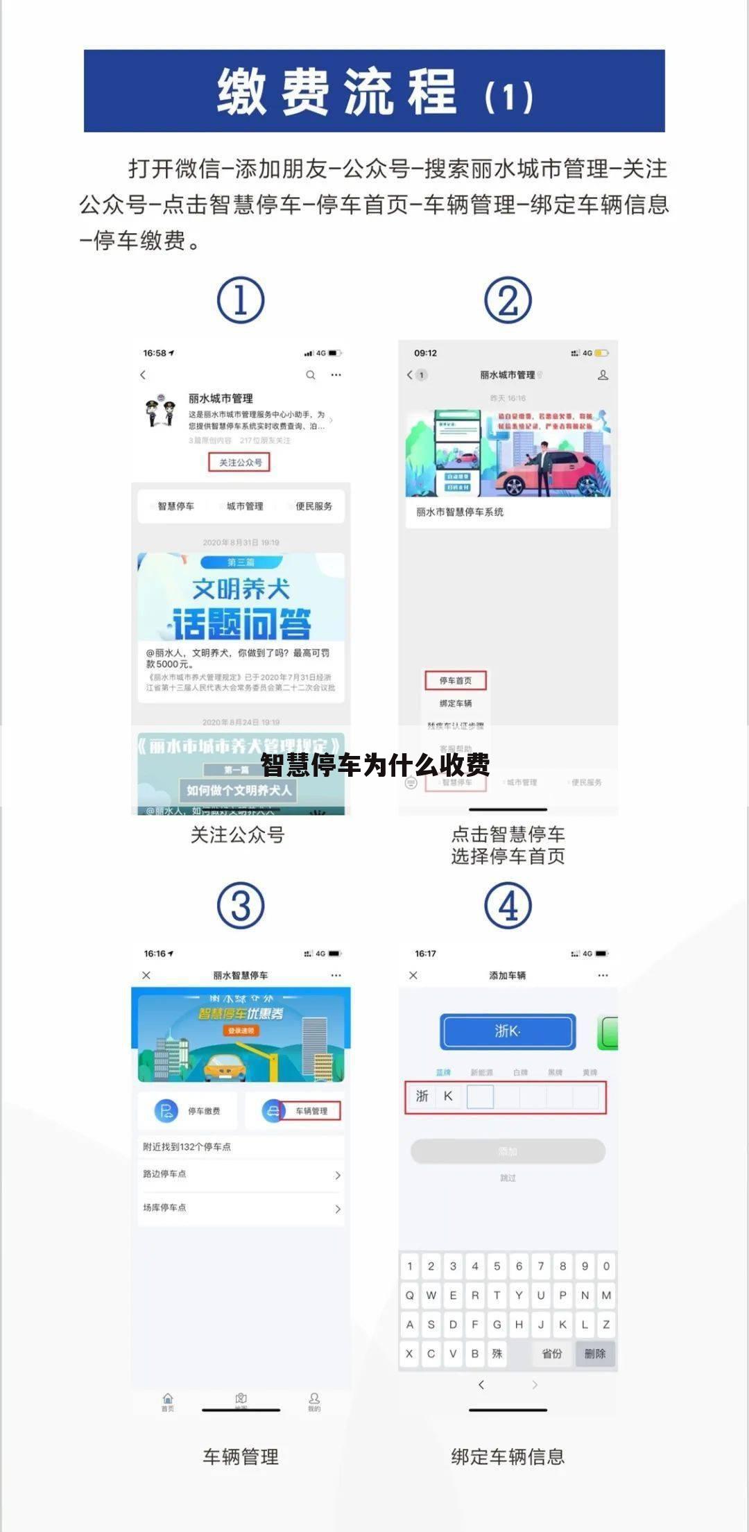 智慧停车为什么收费