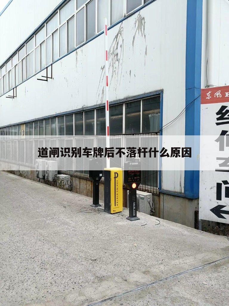 道闸识别车牌后不落杆什么原因