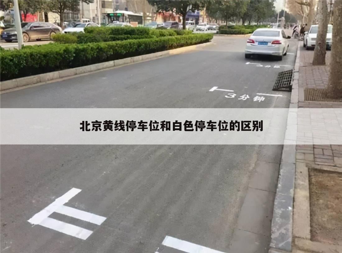 北京黄线停车位和白色停车位的区别