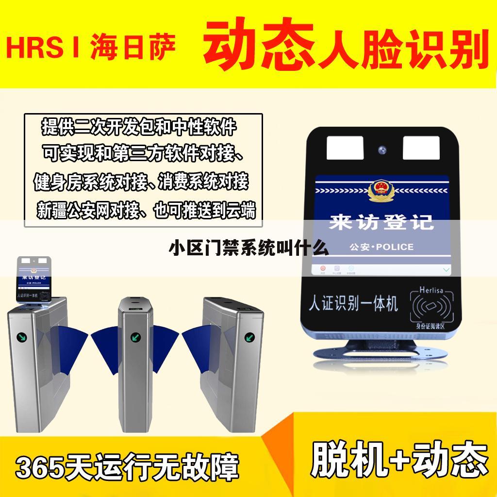 小区门禁系统叫什么