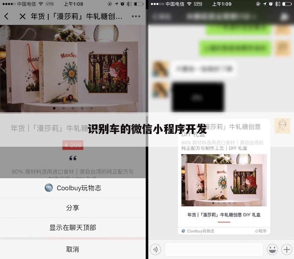 识别车的微信小程序开发