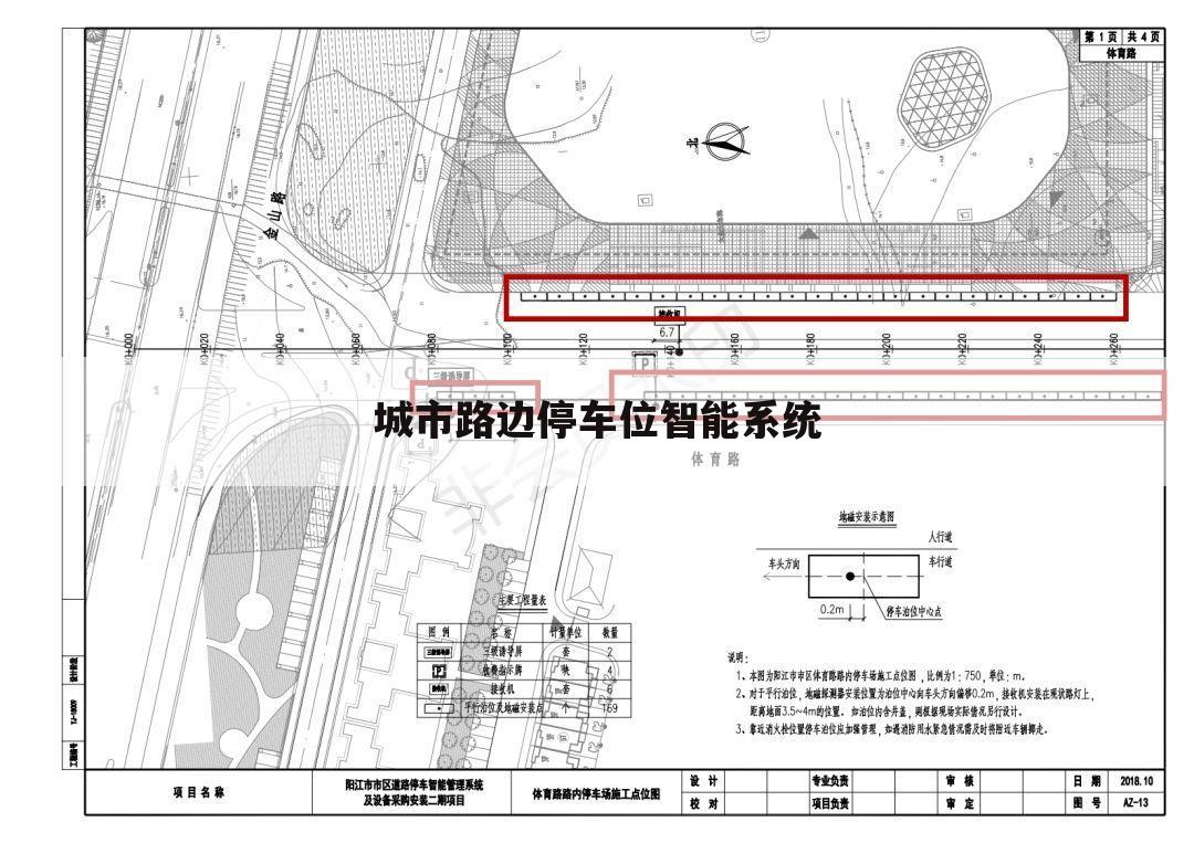 城市路边停车位智能系统