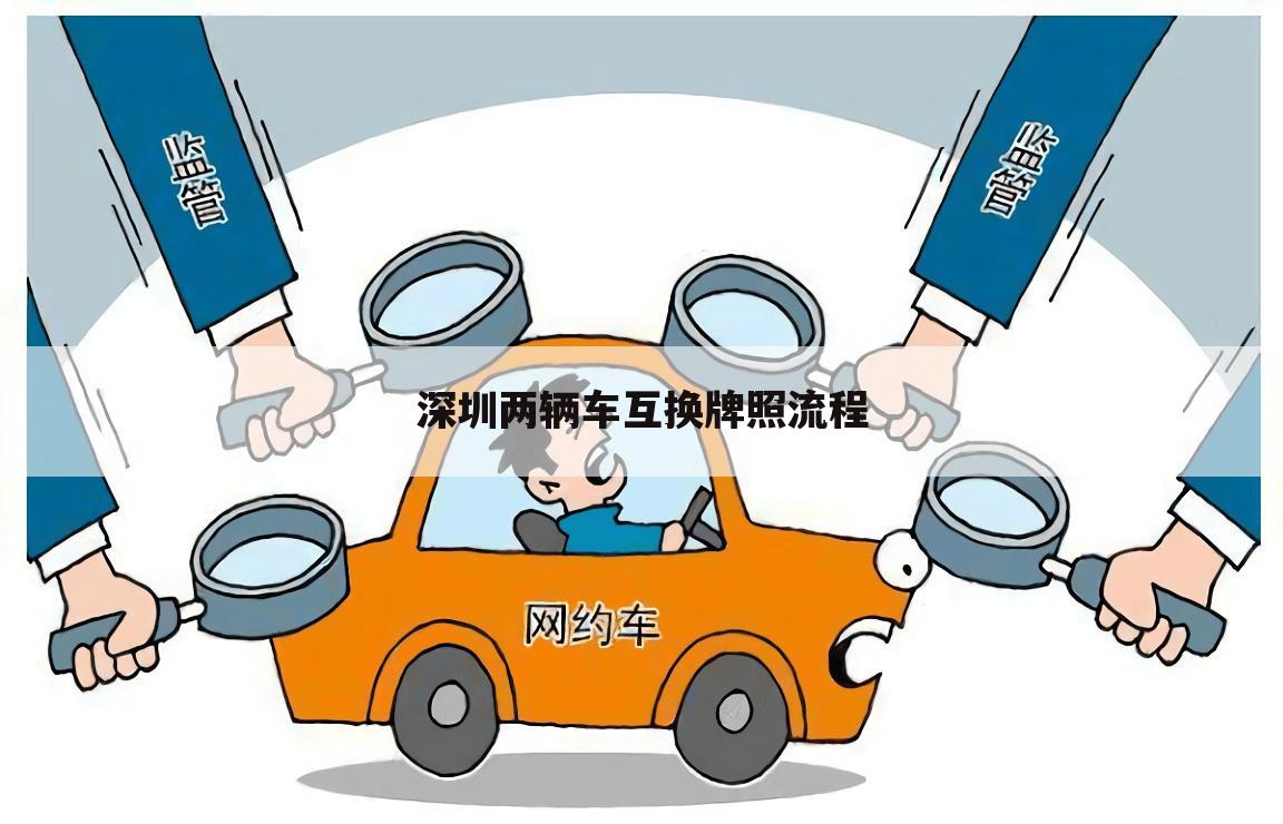 深圳两辆车互换牌照流程