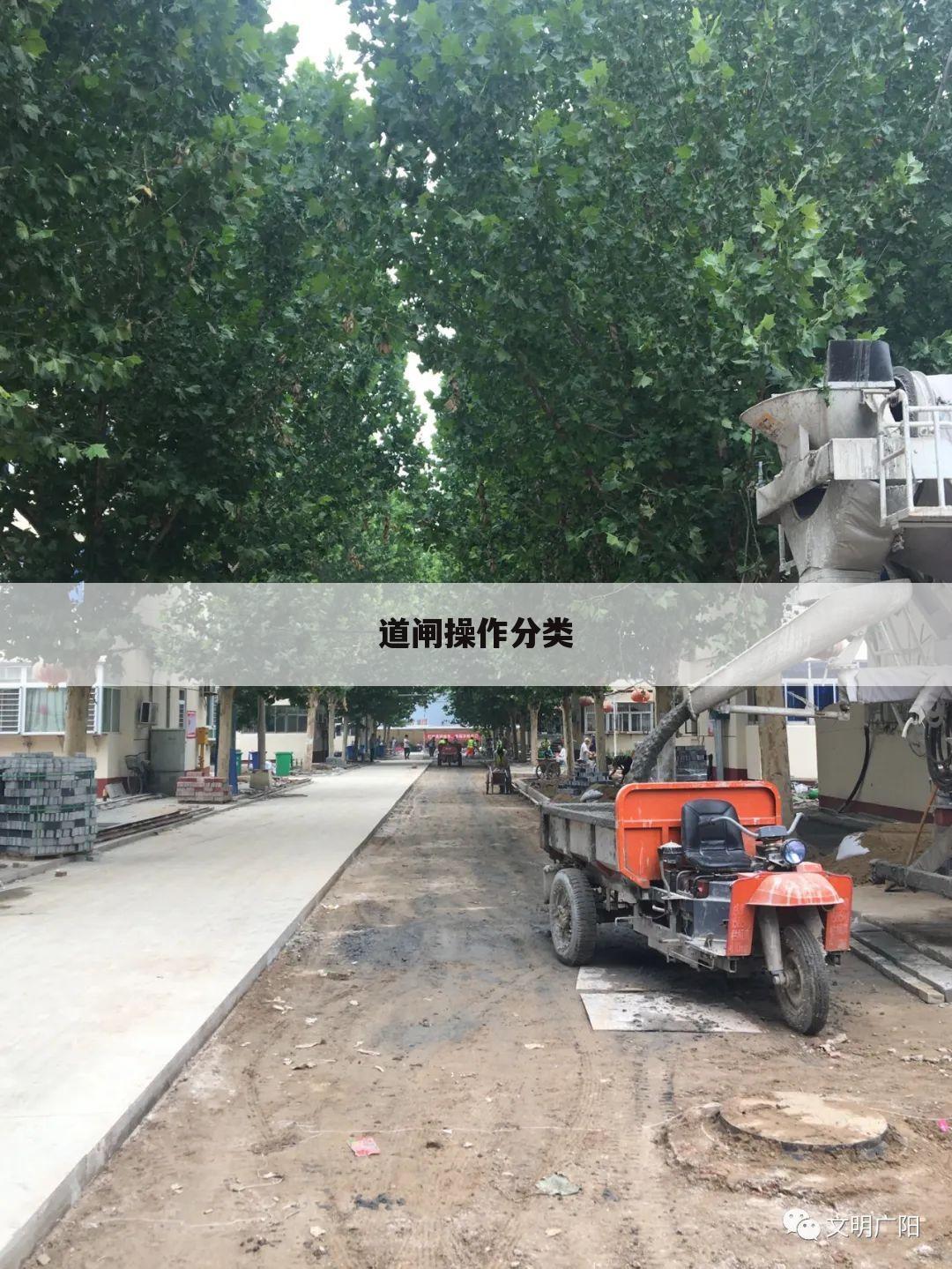 道闸操作分类