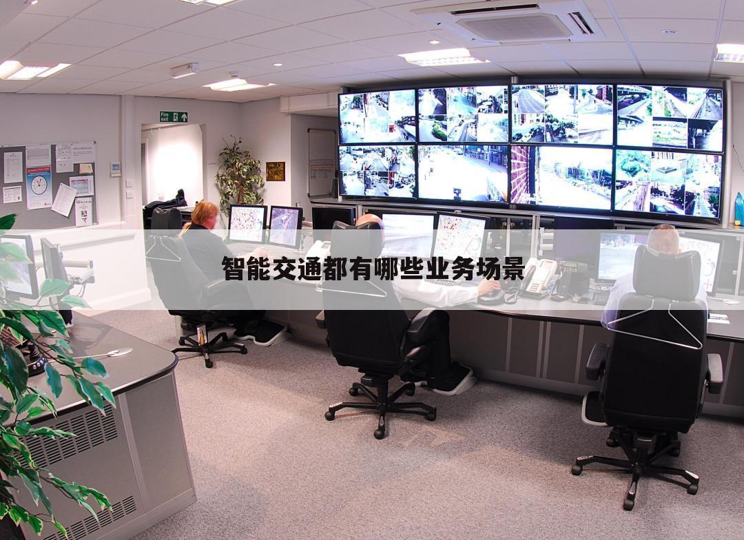 智能交通都有哪些业务场景